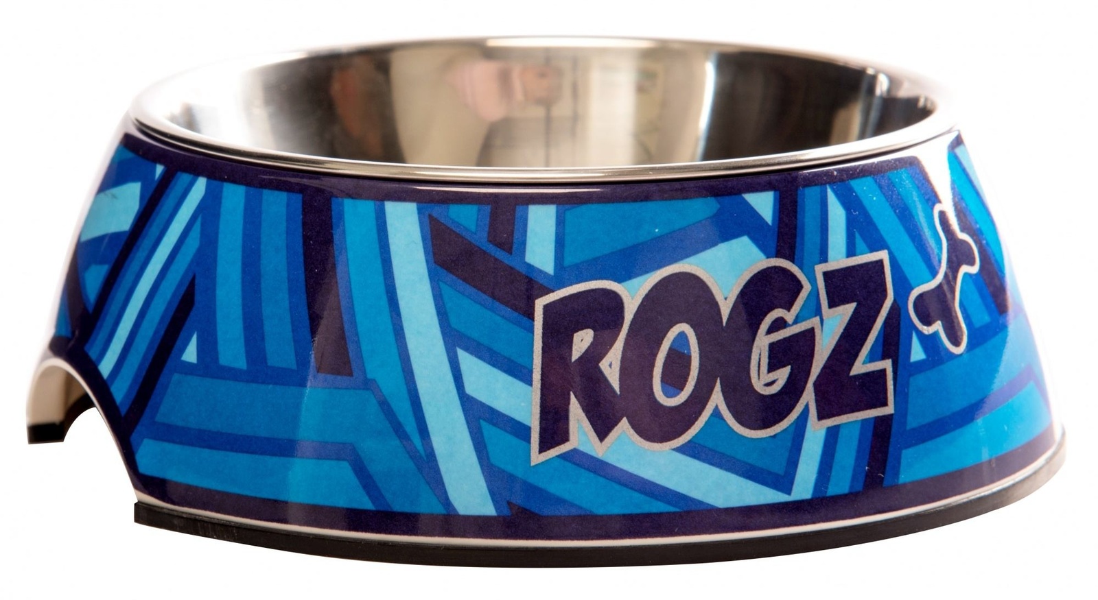 Rogz Rogz миска 2в1 Морской (350 мл) миска для собак rogz luna специальная эргономичная форма и вынимаемая миска синяя 700 мл