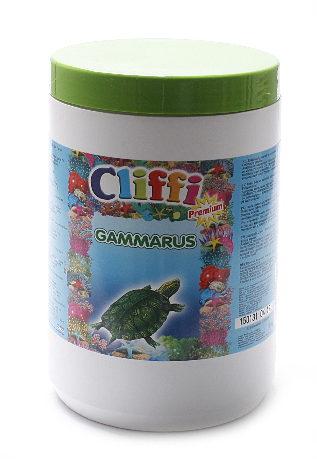 Cliffi (Италия) Cliffi (Италия) для черепах, большие сушеные креветки, 250 мл (130 г)