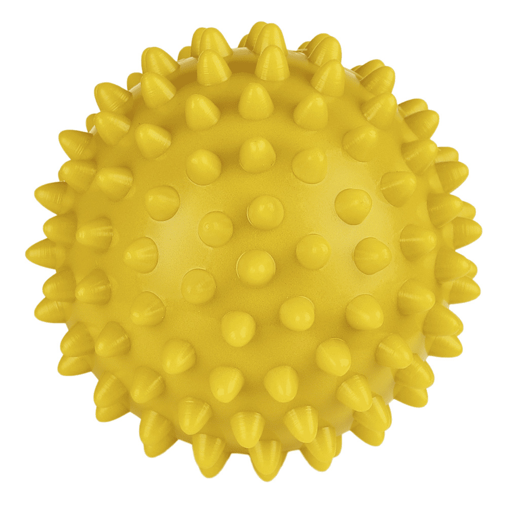 Tappi Tappi игрушка для собак Массажный мяч, желтый (116 г) tappi tappi игрушка майен для собак мяч плавающий синий 80 г