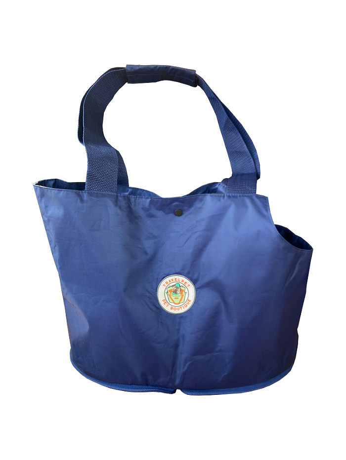 Travelpet Travelpet сумка-переноска для собак мелких пород, кошек и других животных, синяя (300 г)