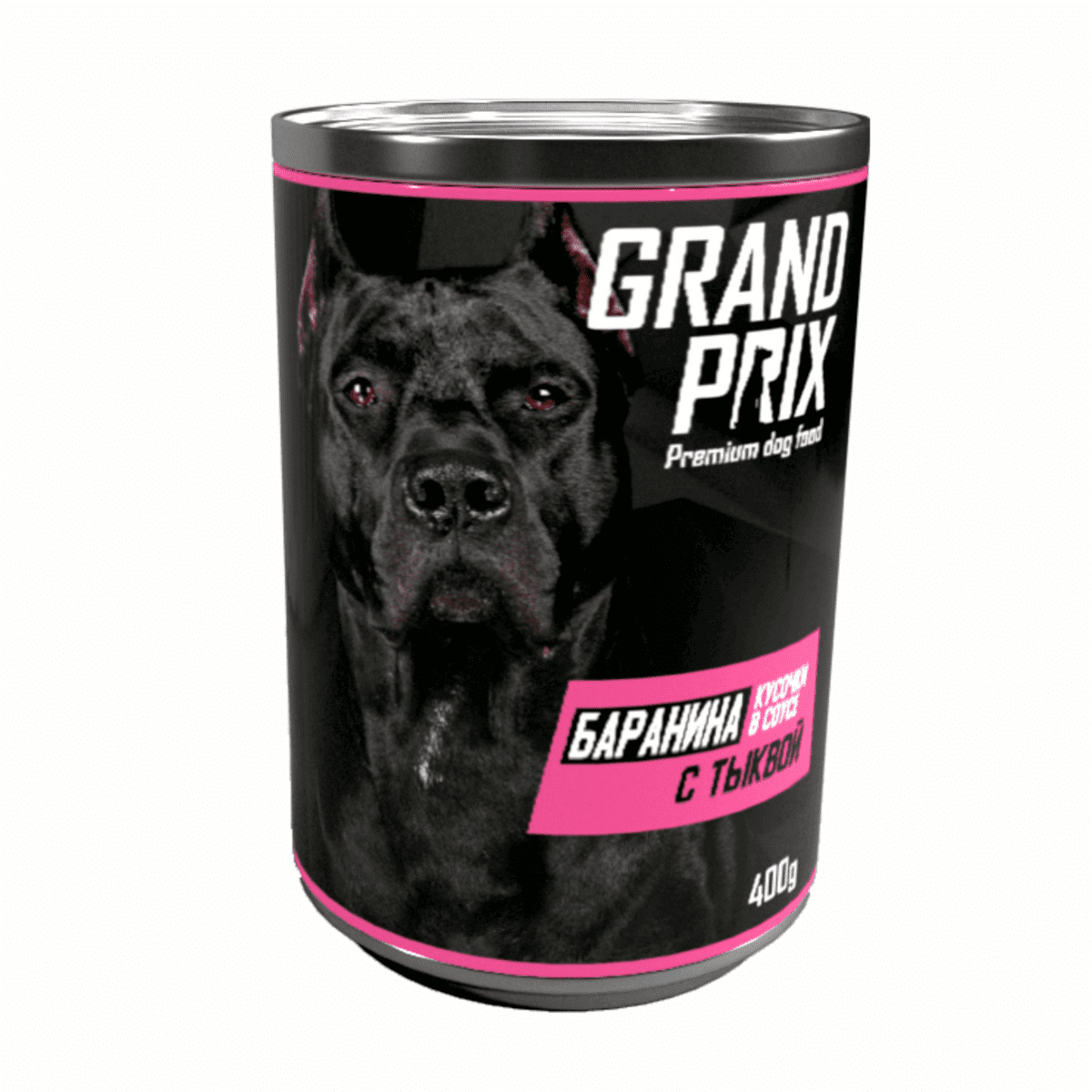 Grand Prix консервы для собак, с бараниной и тыквой, кусочки в соусе (400 г)
