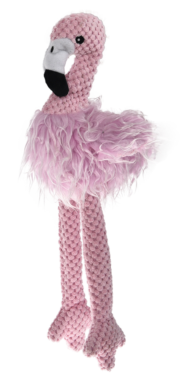 Homepet Homepet игрушка для собак Фламинго с пищалкой, 42×15 см (125 г) симпатичная плюшевая кукла с эффектом отскока пищалка с животными медленно восстанавливающий запах снятие стресса мягкая сжимаемая дек