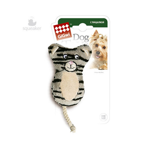 GiGwi GiGwi игрушка Кот с пищалками, ткань/пластик (45 г) gigwi gigwi игрушка кот с пищалками ткань пластик 45 г
