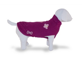 Свитер "Очаровательные бабочки", бордо Свитер "Очаровательные бабочки", бордо