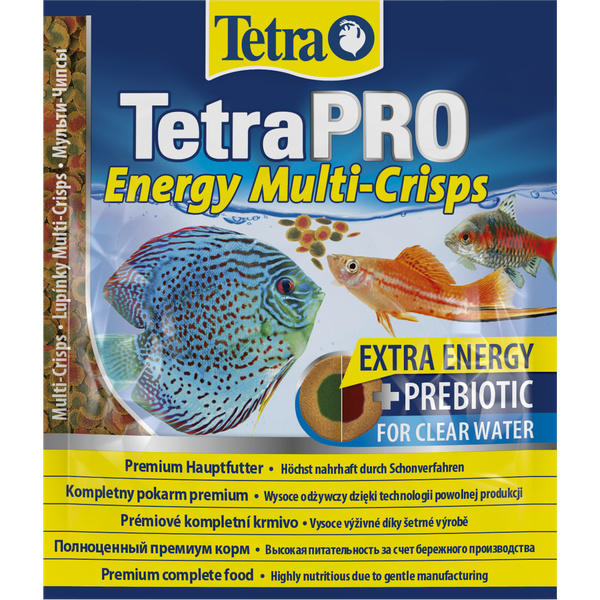 Tetra (корма) Tetra (корма) корм для всех видов тропических рыб. чипсы TetraPRO Energy (12 г) tetra корма tetra корма корм для всех видов тропических рыб хлопья tetramin flakes 100 г
