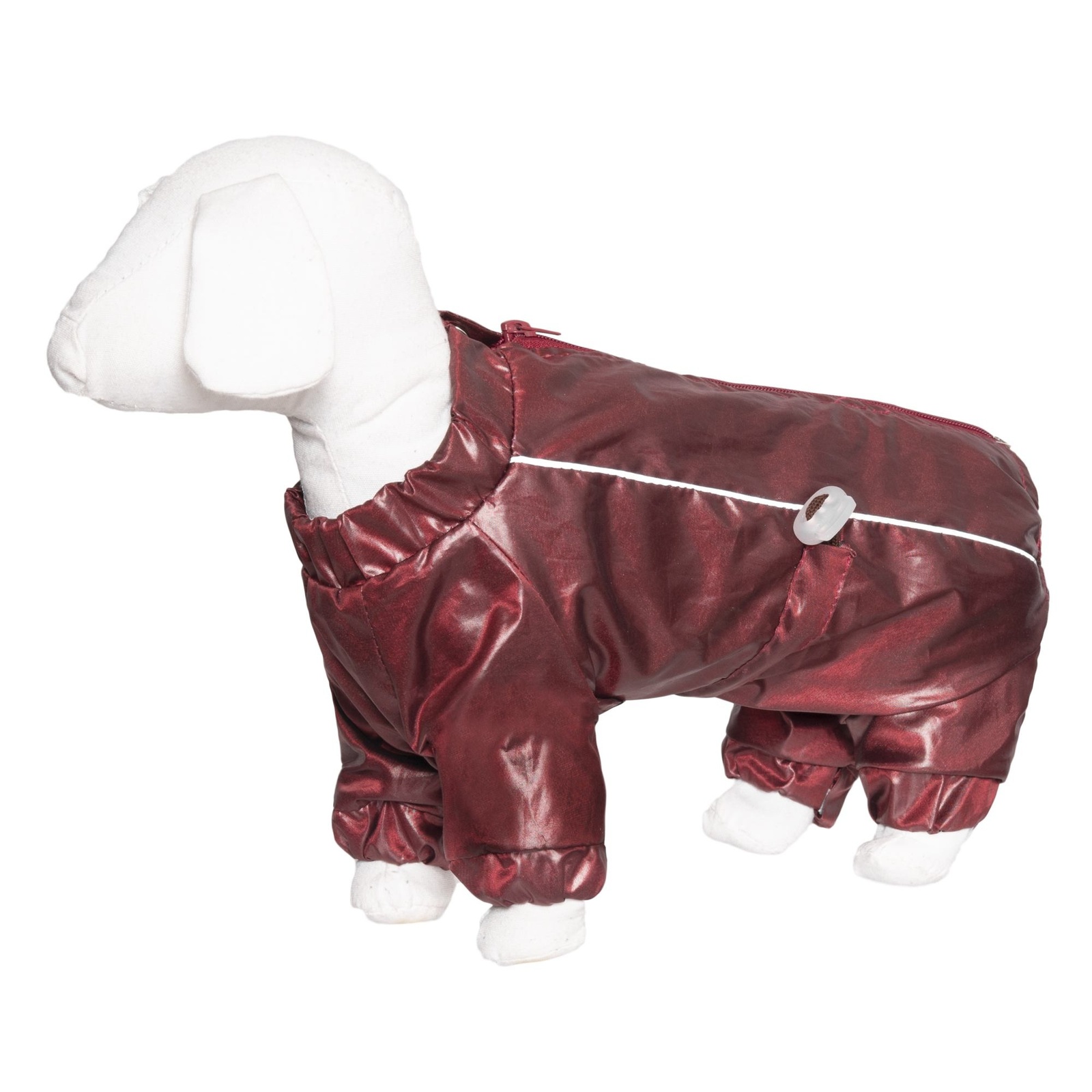 Yami-Yami одежда Yami-Yami одежда комбинезон для собак малых пород, каштановый на флисе (100 г) yami yami одежда yami yami одежда комбинезон для собак малых пород на флисе с рисунком краски xl