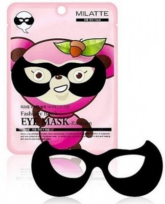 Racoon Маска для кожи вокруг глаз Енот (1 шт.) (Black Eye Mask) Racoon Маска для кожи вокруг глаз Енот (1 шт.) (Black Eye Mask) 206975 Milatte