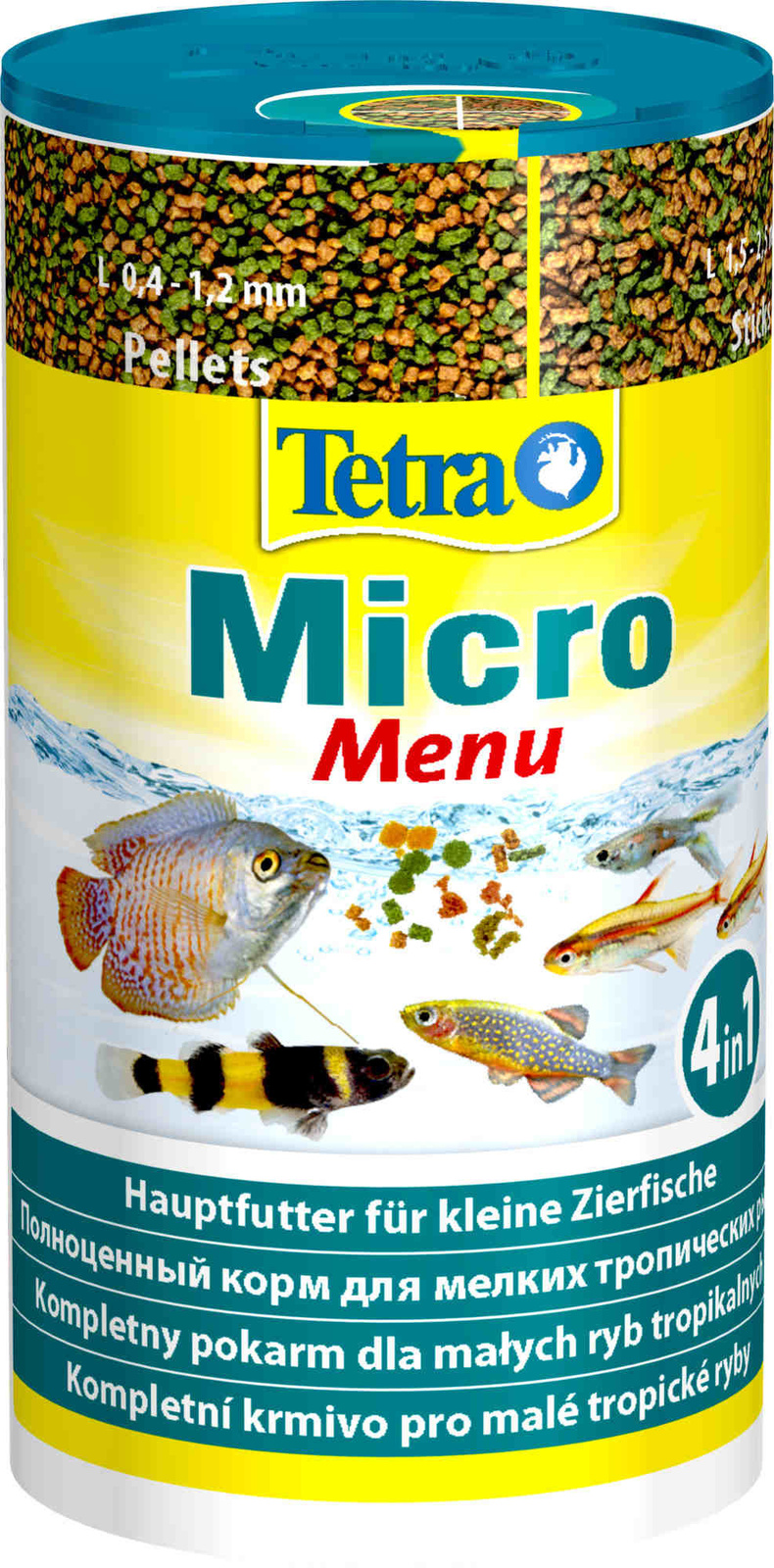 Tetra (корма) Tetra (корма) корм для всех видов мелких рыб, четыре вида корма (65 г) tetra корма tetra корма корм для всех видов рыб хлопья 20 г