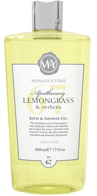 Гель для душа Лемонграсс и вербена (Lemongrass & Verbena Shower Gel) Гель для душа Лемонграсс и вербена (Lemongrass & Verbena Shower Gel) 63810 Morlage & Yorke