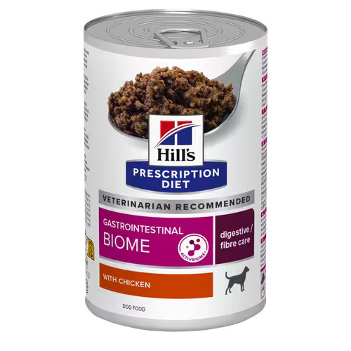 цена Hill's вет.консервы Hill's вет.консервы консервы для собак Biome лечение ЖКТ с курицей (370 г)