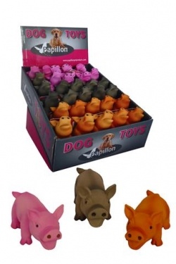Papillon Papillon игрушка для собак Цветной поросенок (11 см)