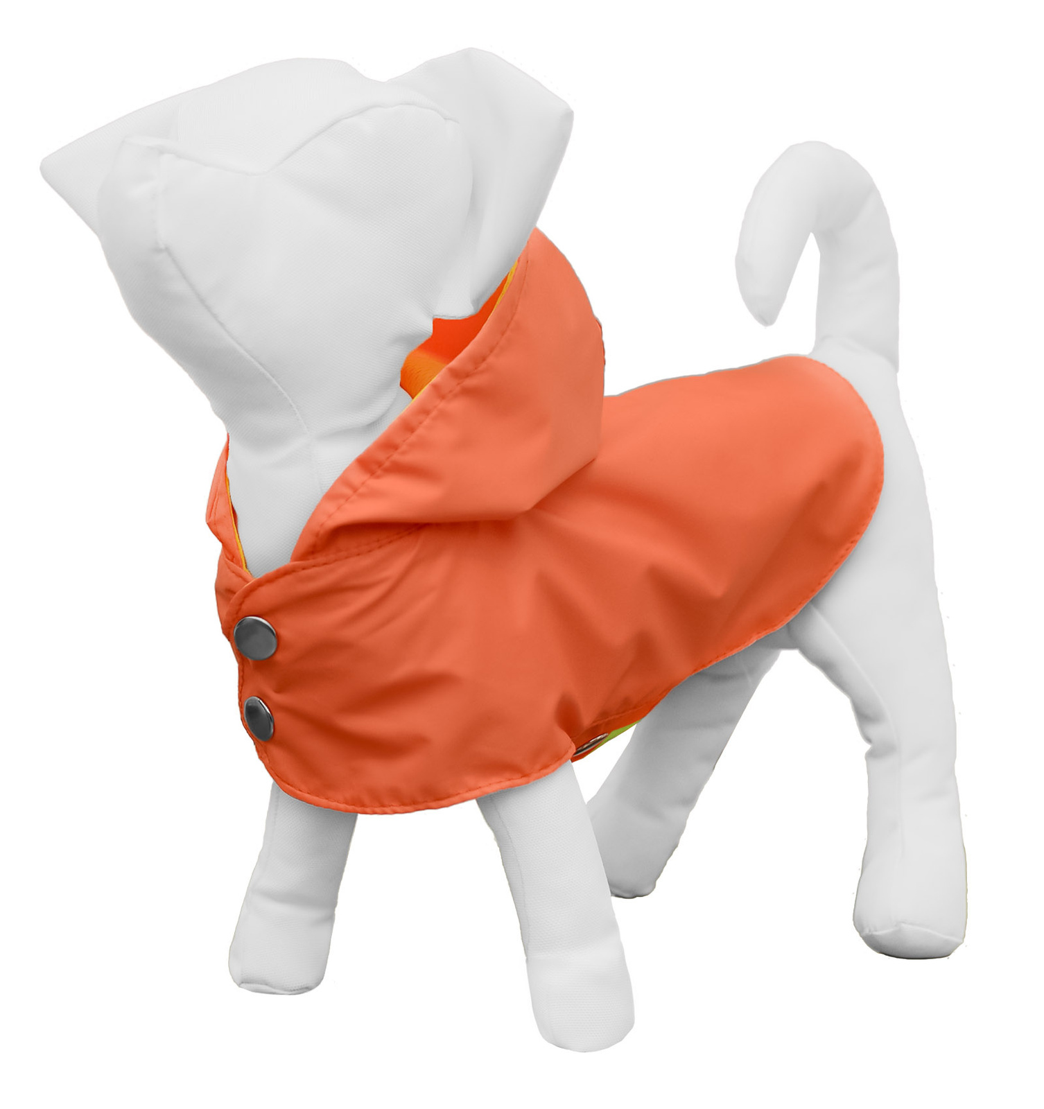 Yami-Yami одежда дождевик-плащ для собак, персиковый (L)