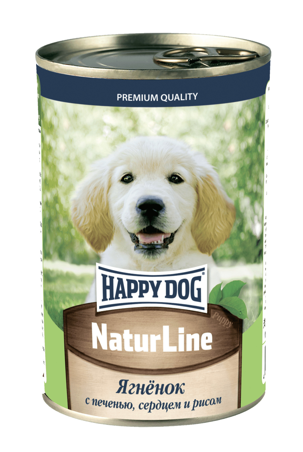 Happy dog Happy dog консервы для щенков с аппетитным ягненком, печенью, сердцем и рисом (410 г) цена и фото