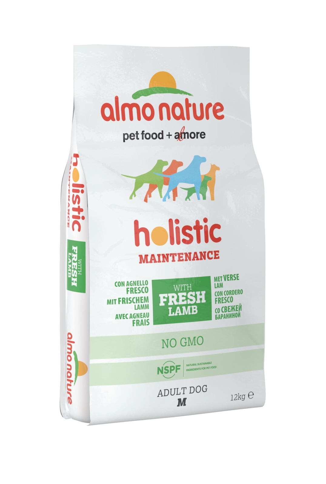 Корм Almo Nature для взрослых собак, с ягненком (2 кг)