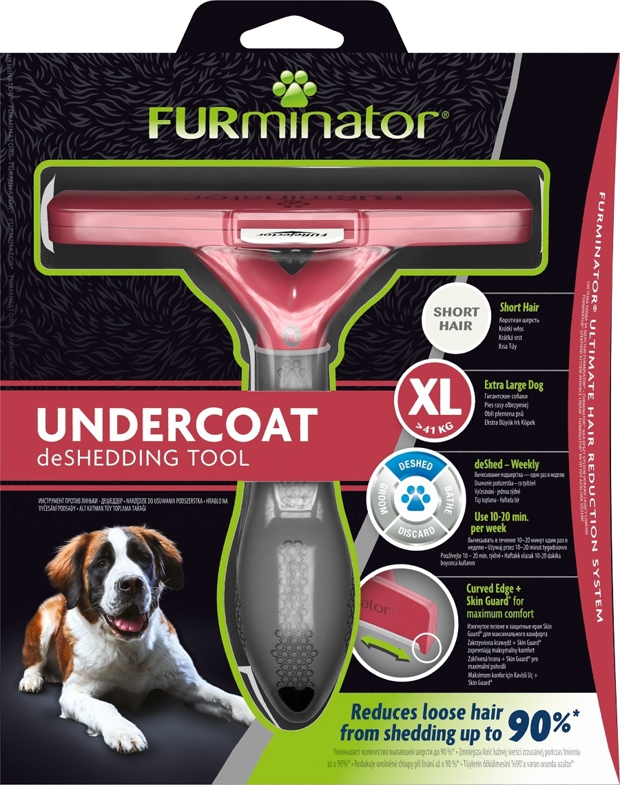 FURminator FURminator фурминатор XL для гигантских Собак с короткой шерстью (294 г) фурминатор furminator s для мелких собак с короткой шерстью