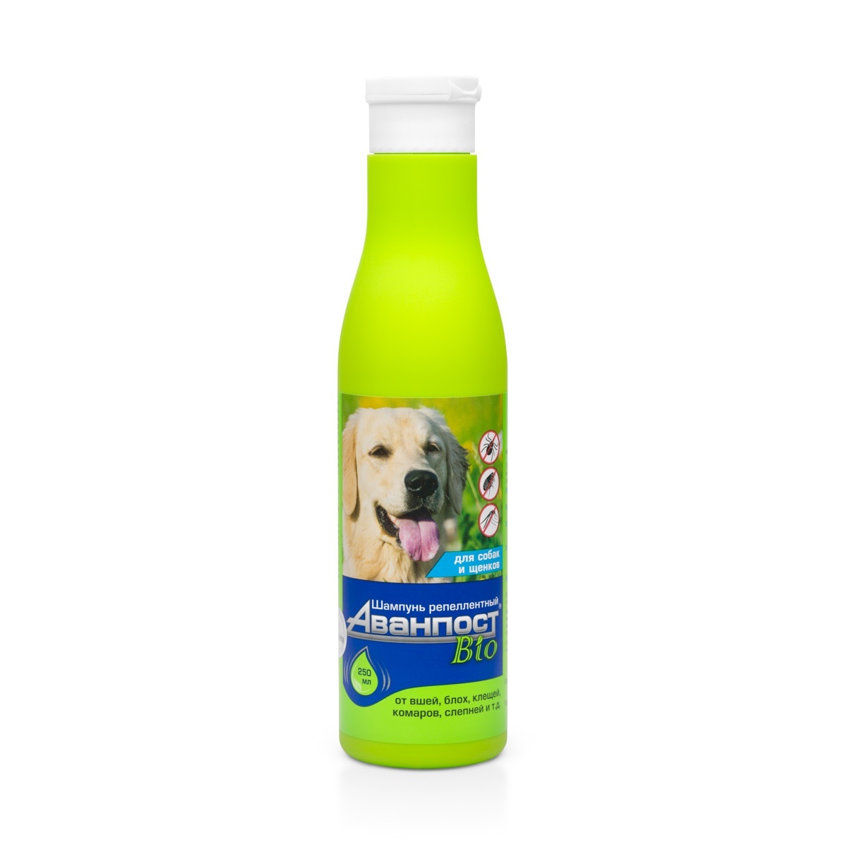 Веда Веда аванпост BIO шампунь репеллентный для собак (250 г) веда веда биоритм витамины для собак малых пород 46 г