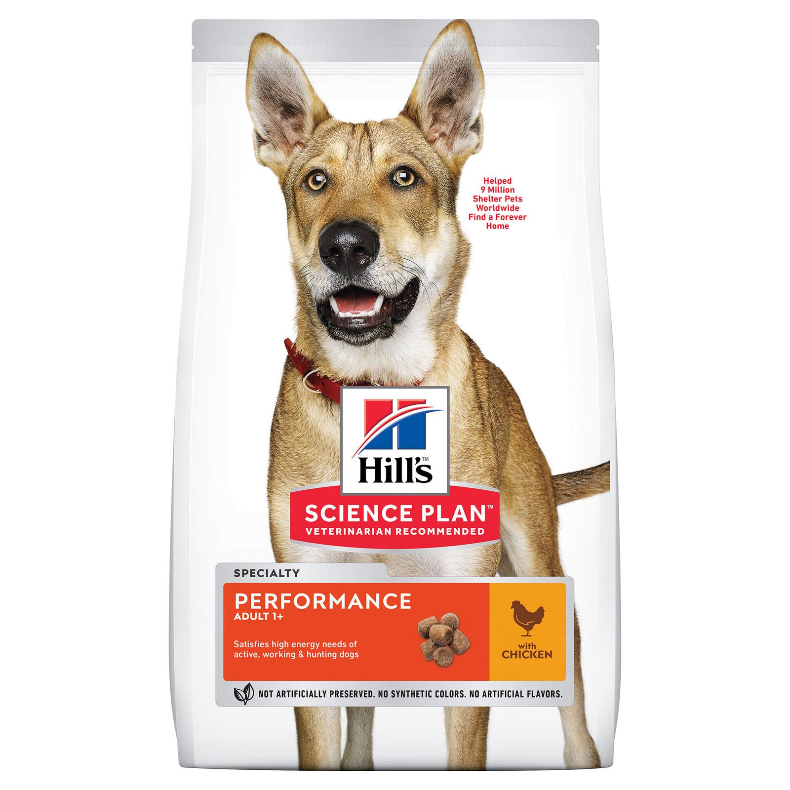 Hill's Science Plan Корм Hill's Science Plan сухой корм для взрослых собак для поддержания жизненной энергии и иммунитета, с курицей (12 кг)