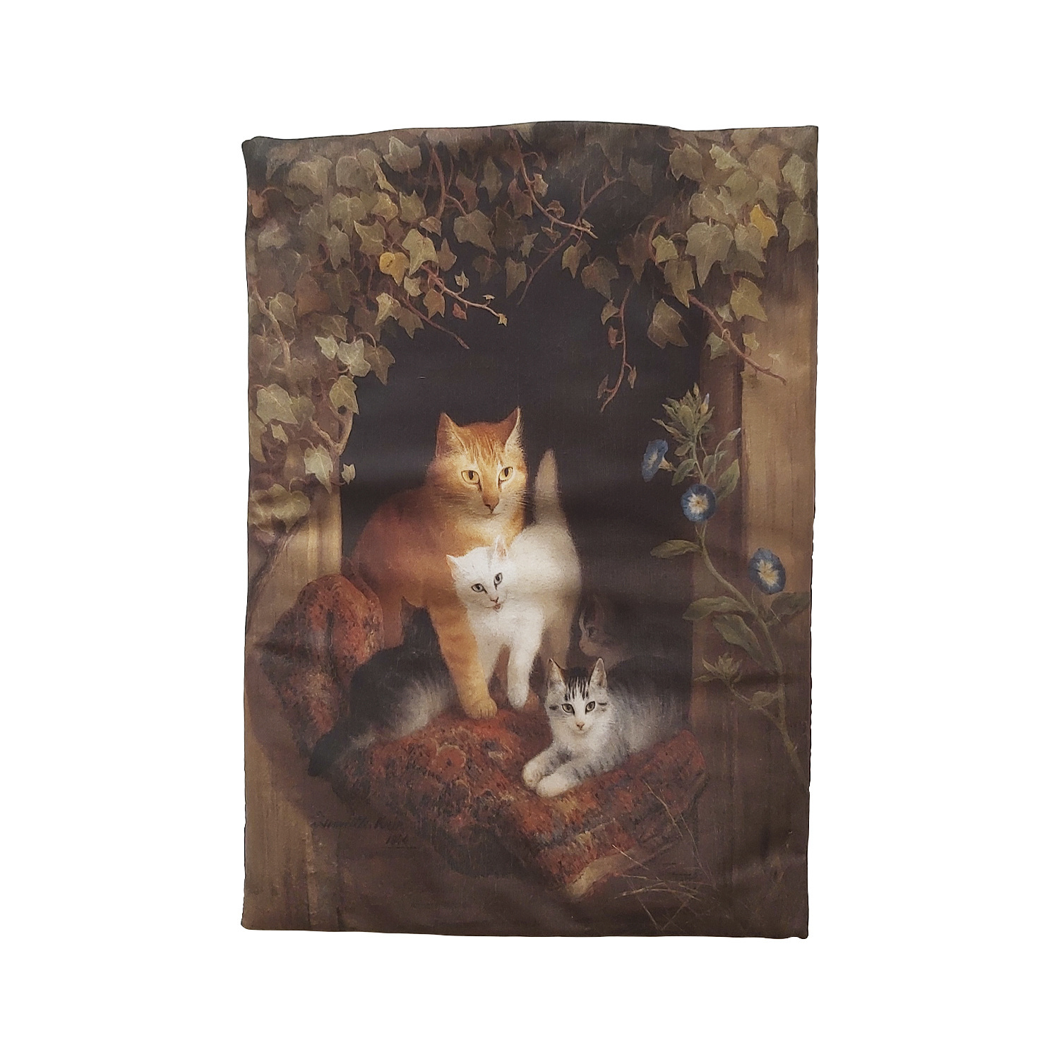 Антицарапки Антицарапки матрас для кошек с валерианой Генриетта Рённер - Кошка и котята (45х32 см) антицарапки антицарапки матрас с валерианой генриетта роннер для кошек 45×32×2 см