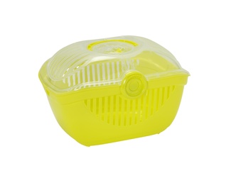 Переноска-корзинка 48х36х32, большая, лимонно-желтый