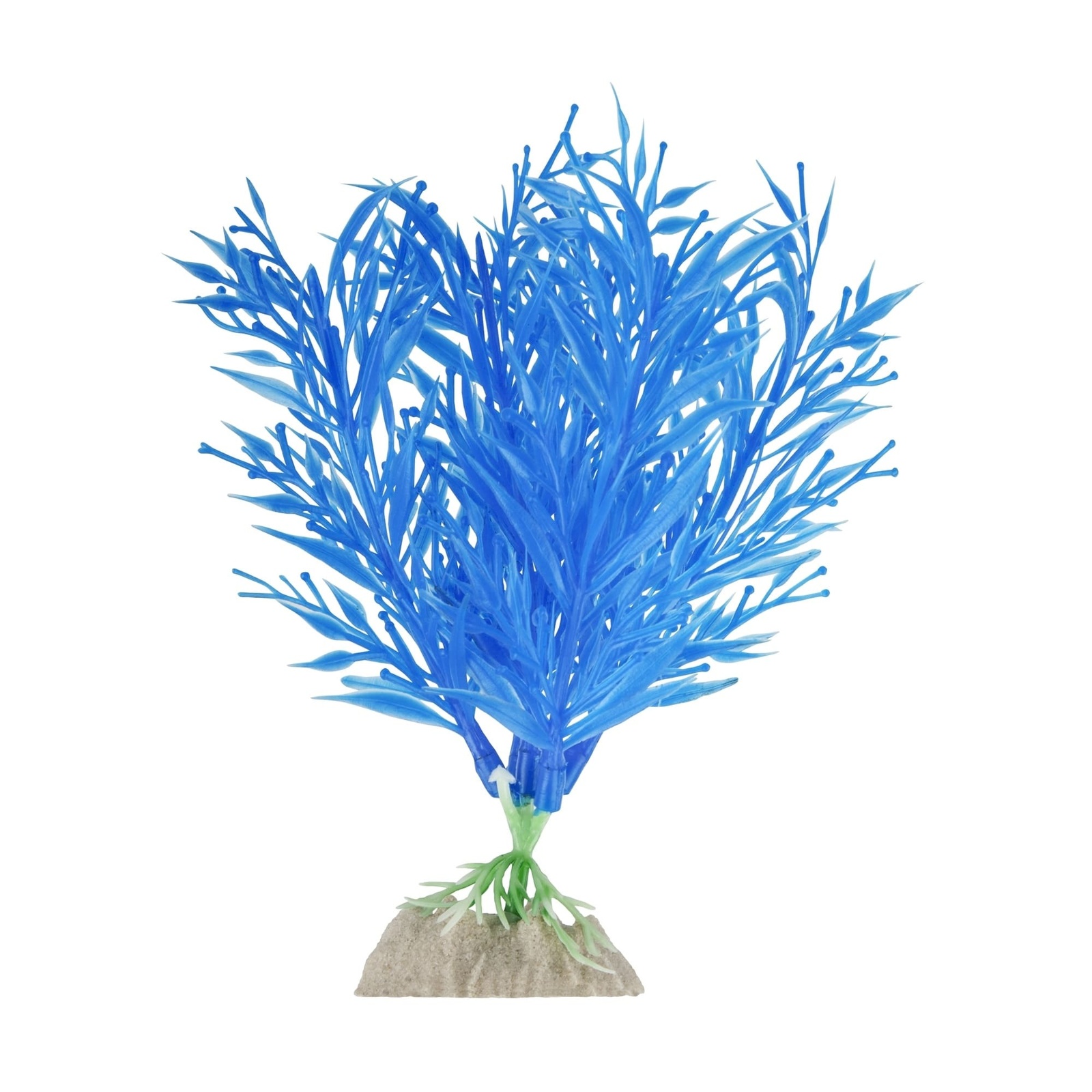 GloFish флуоресцирующее растение, синее, 15 см (23 г)