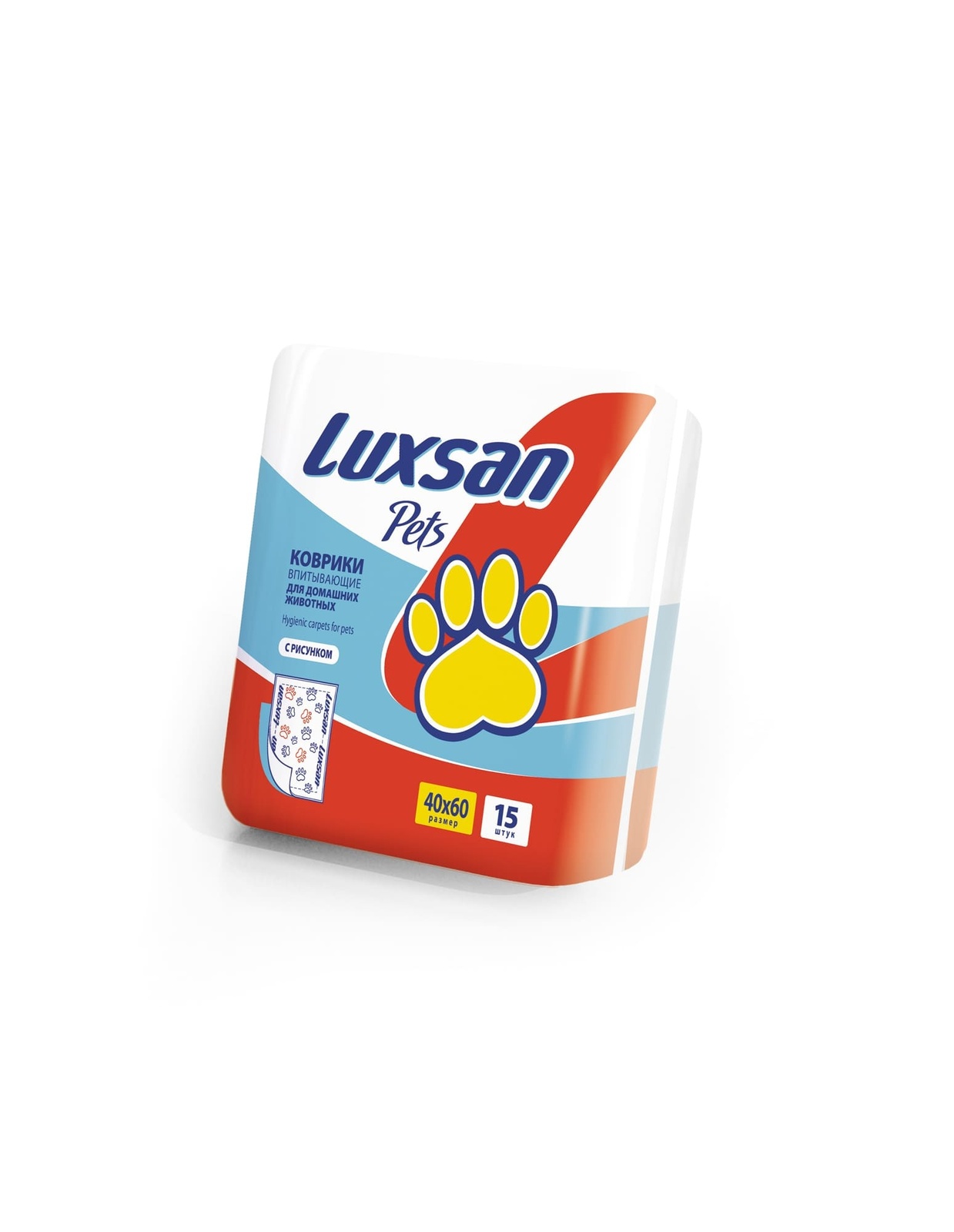 Luxsan Luxsan пеленки для животных 40x60 см, 15 шт. (100% целлюлоза) (540 г)