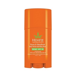 Бальзам-стик солнцезащитный увлажняющий Юдзу и Карамбола SPF 30 Бальзам-стик солнцезащитный увлажняющий Юдзу и Карамбола SPF 30 63611 Hempz