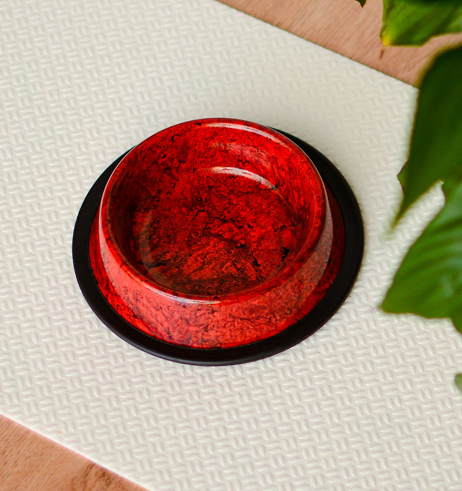 цена Tappi миски Tappi миски миска с нескользящим покрытием Катора, красный гранит (235 мл)
