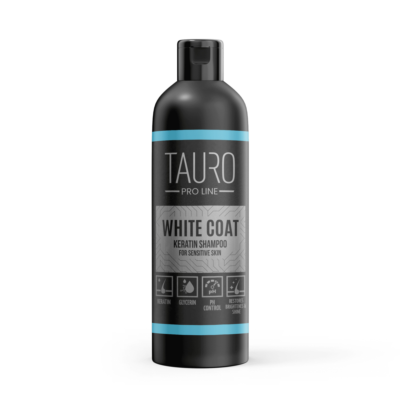 Tauro tauro Pro Line Светлая Шерстка, кератиновый шампунь, для собак и кошек (250 мл) 