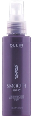 OLLIN SMOOTH HAIR Термозащитный разглаживающий спрей OLLIN SMOOTH HAIR Термозащитный разглаживающий спрей 30684 Ollin Professional