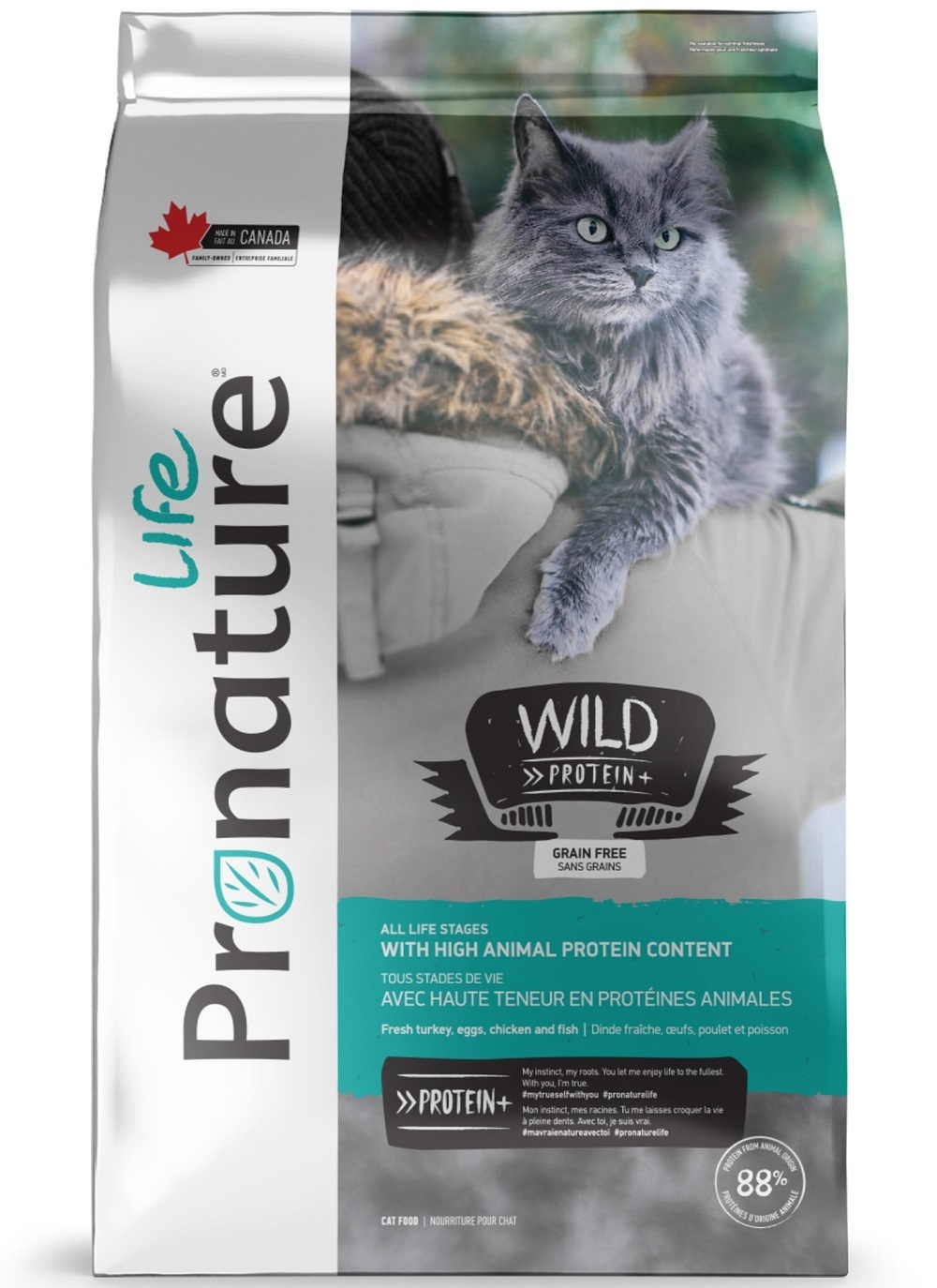 Pronature Life Pronature Life сухой корм для котят и кошек всех возрастов с высоким содержанием белка (5 кг)