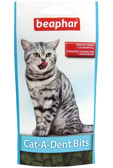 Beaphar Beaphar подушечки для чистки зубов кошек (35 г) beaphar cat a dent bits подушечки для кошек для чистки зубов 35г 3 штуки
