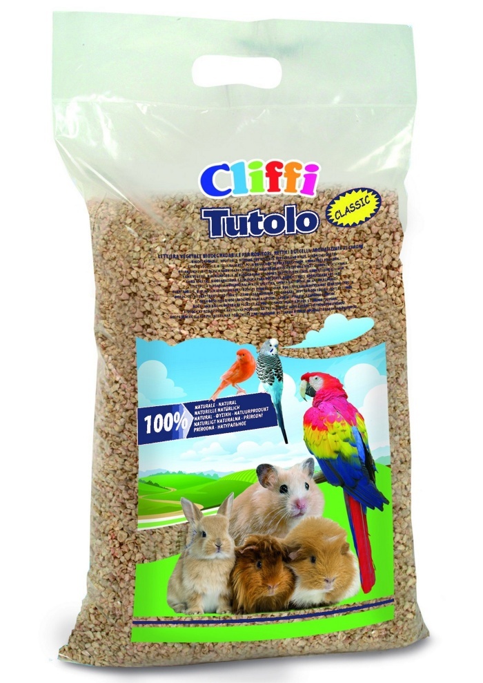 Cliffi (Италия) Cliffi (Италия) кукурузный наполнитель для грызунов: 100% органик (3,7 кг)