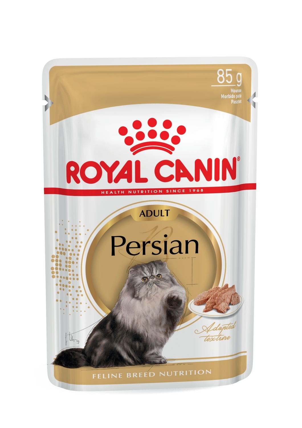 Royal Canin паучи для взрослых персидских кошек (паштет) (85 г)