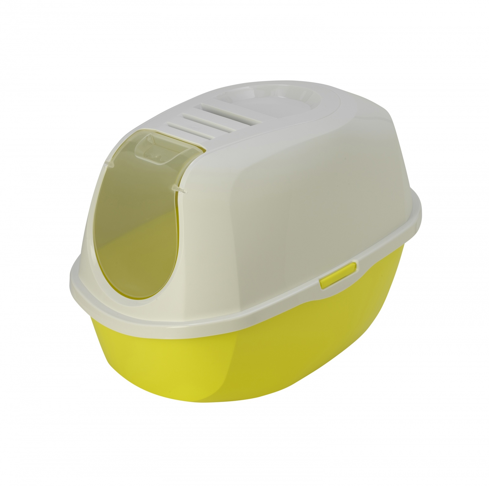 Moderna Moderna туалет-домик SmartCat с угольным фильтром, 54х40х41см, лимонно-желтый (1,2 кг) moderna moderna автопоилка smart 3л лимонно желтый 3 л