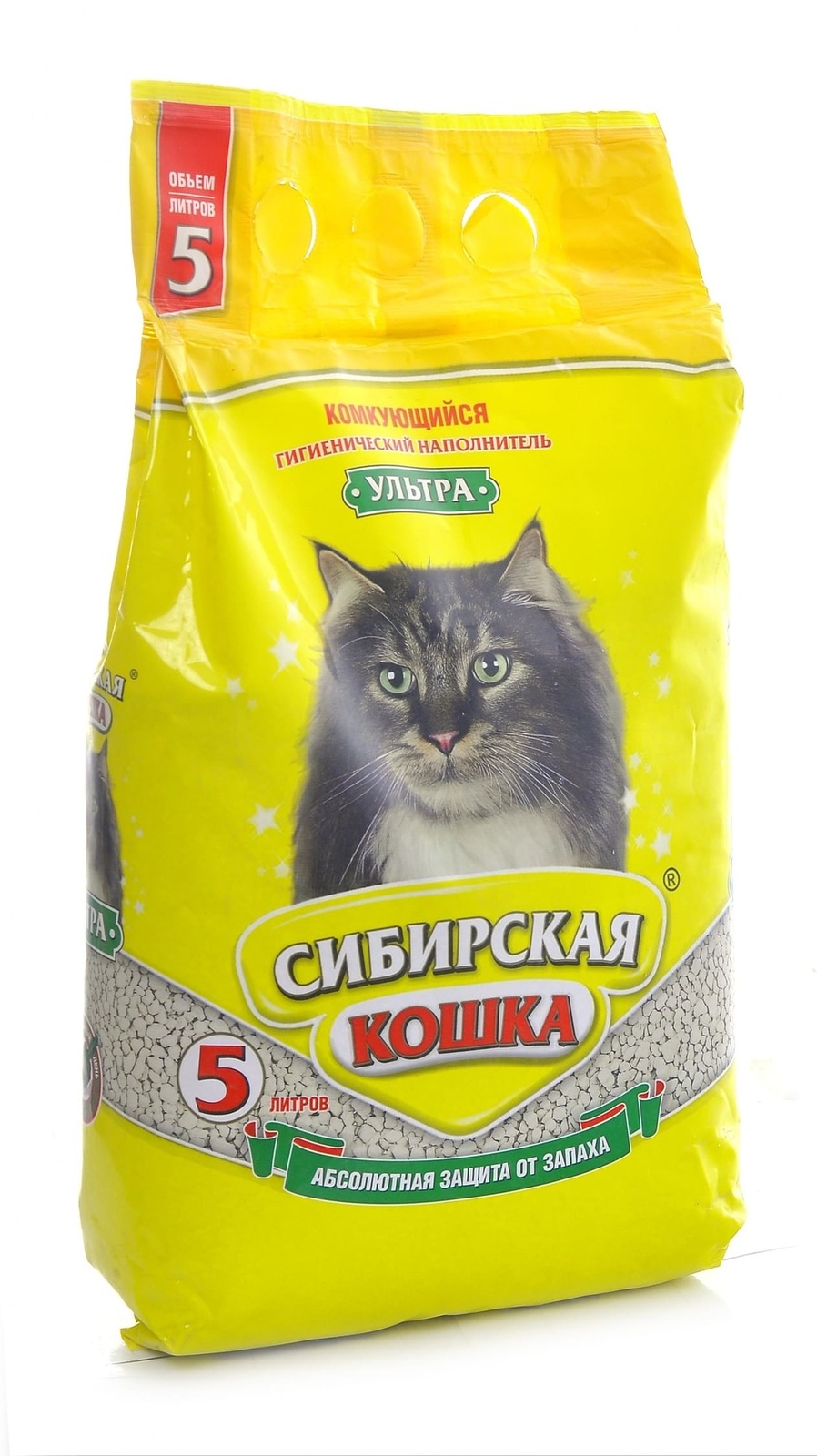 Сибирская кошка Сибирская кошка комкующийся наполнитель Ультра (14 кг)