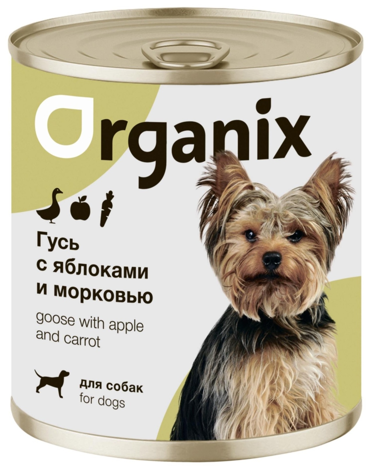 Organix консервы Organix консервы для собак Фрикасе из гуся с яблоками и морковкой (400 г) organix консервы organix консервы для собак телятина с зеленой фасолью 400 г