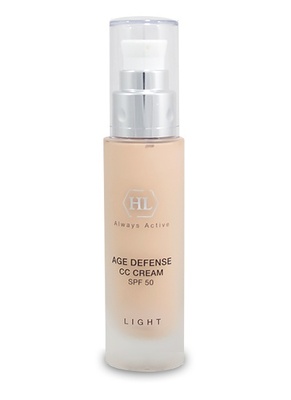 AGE DEFENSE CC Cream Light (SPF50) корректирующий крем AGE DEFENSE CC Cream Light (SPF50) корректирующий крем 25030 Holy Land