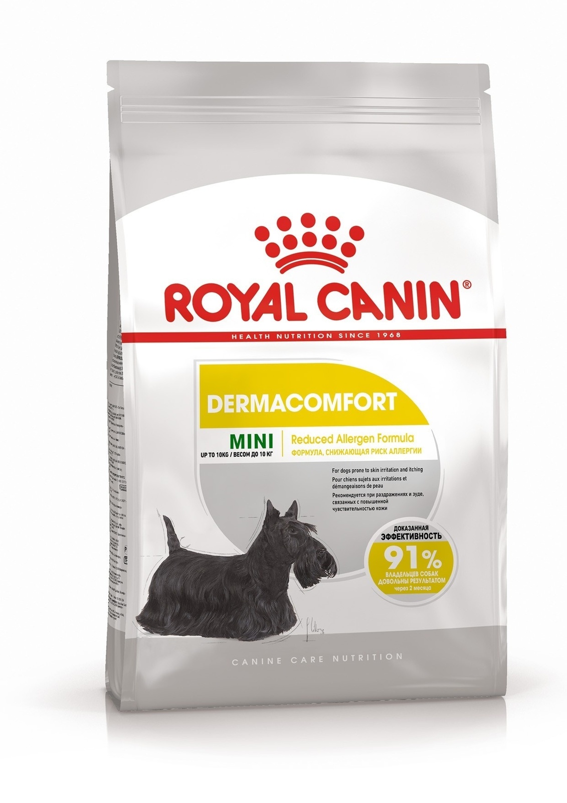 Корм Royal Canin корм для собак малых пород с чувствительной кожей (1 кг)