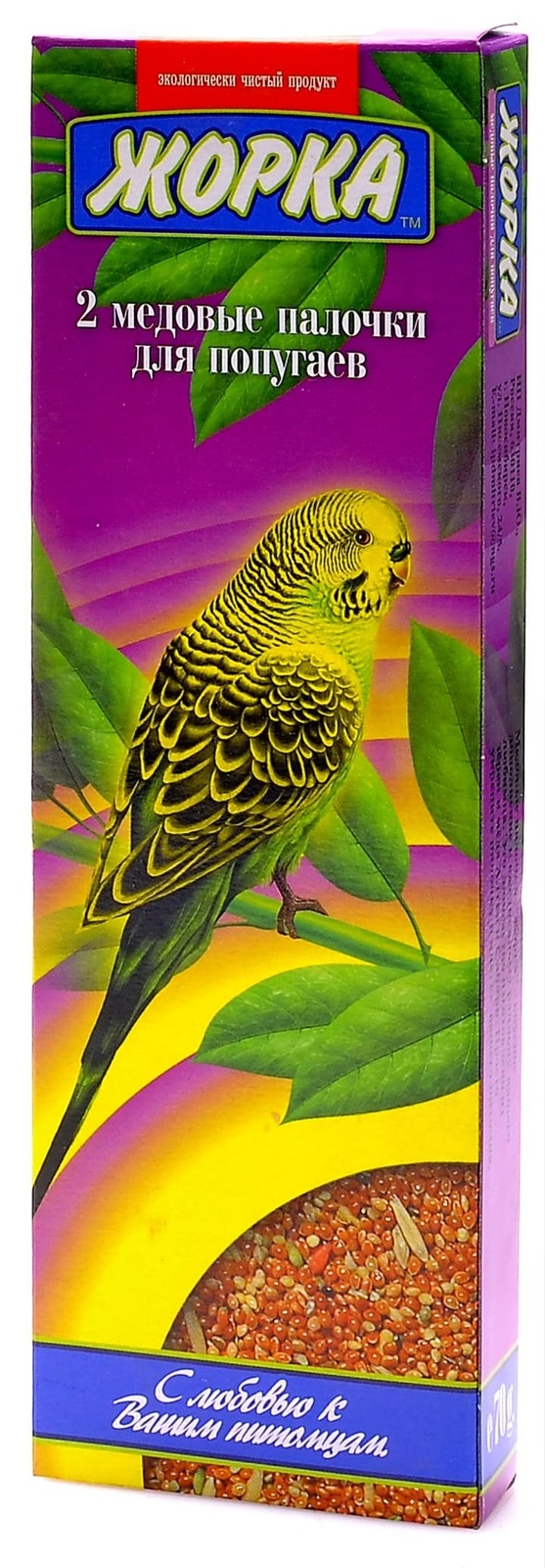жорка lux для волнистых попугаев с минералами пакет 450 г Жорка Жорка 2шт. Палочки для волнистых попугаев (70 г)