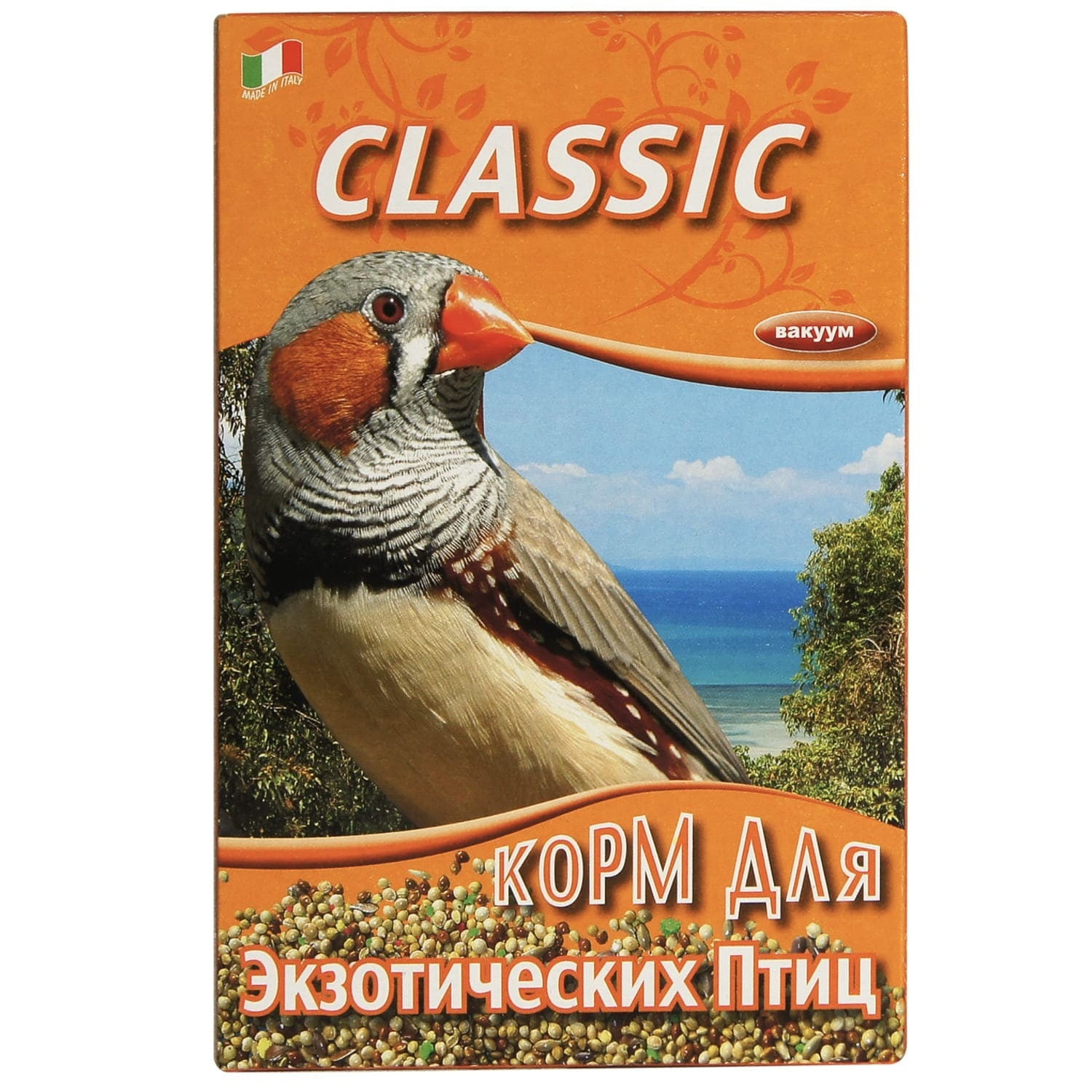 Fiory Fiory корм для экзотических птиц Classic (443 г) смесь салатный культур лионский салат семена