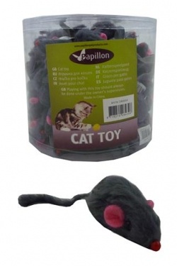 Papillon Papillon игрушка для кошек Веселый мышонок с погремушкой (10 г) papillon papillon игрушка для кошек мышка норушка 10 г
