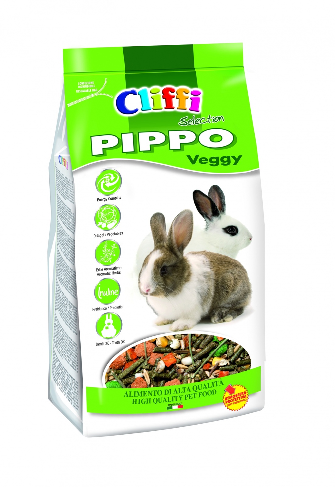 Cliffi (Италия) Cliffi (Италия) корм с овощами для кроликов (800 г) cliffi италия cliffi италия корм для морских свинок шиншилл дегу и луговых собачек 800 г