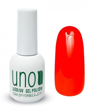 Гель-лак 170 Оранжевый неон - Orange Neon Гель-лак 170 Оранжевый неон - Orange Neon 94388 UNO