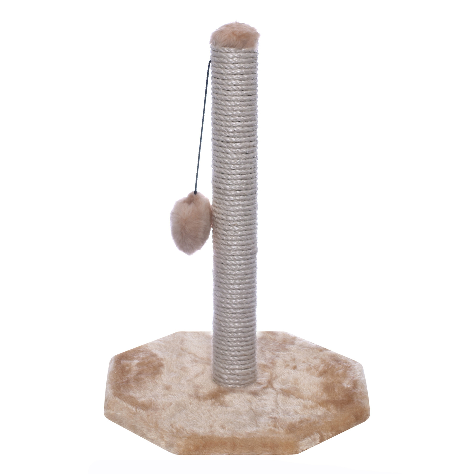 Yami-Yami Yami-Yami когтеточка Столбик, с помпоном, сизаль, основание (1,79 кг)