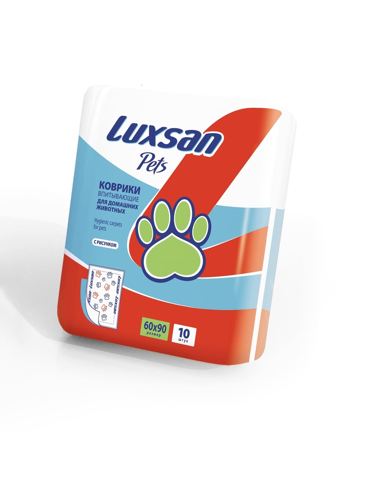 Luxsan Luxsan пеленки для животных 60x90 см (100% целлюлоза) (820 г) luxsan luxsan пеленки для животных 10 шт гелевый абсорбент 670 г