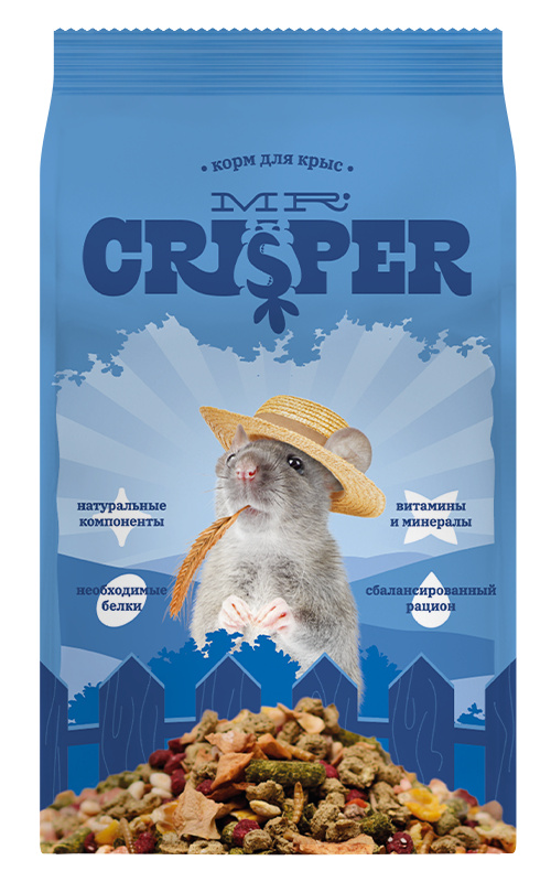 MR.Crisper MR.Crisper корм для крыс (900 г) mr crisper mr crisper корм для дегу 900 г