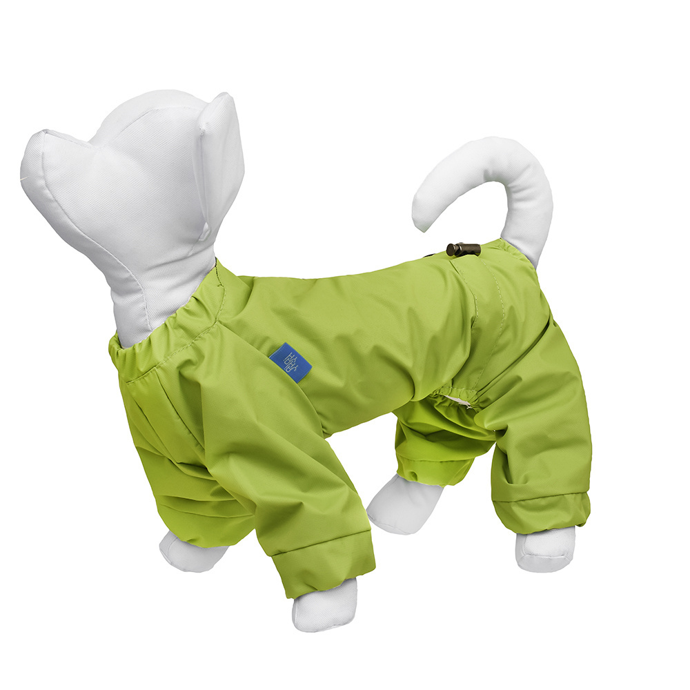 Yami-Yami одежда Yami-Yami одежда дождевик для собак на молнии, салатовый (M) yami yami одежда yami yami одежда дождевик для собак салатовый m