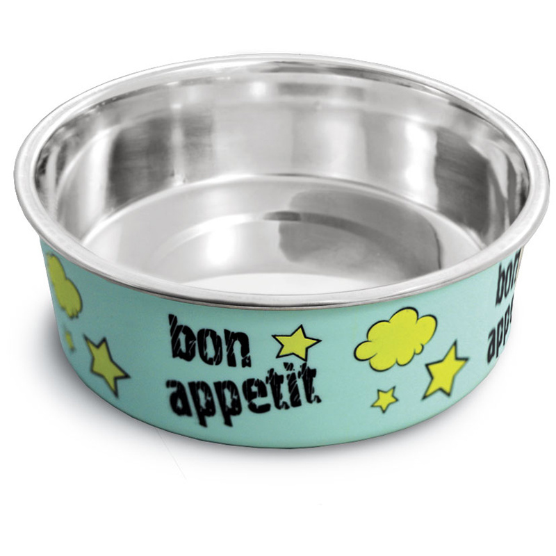 Triol Triol металлическая нескользящая миска Bon Appetit (0.15 л) миска металлическая на резинке bon appetit 0 45л triol