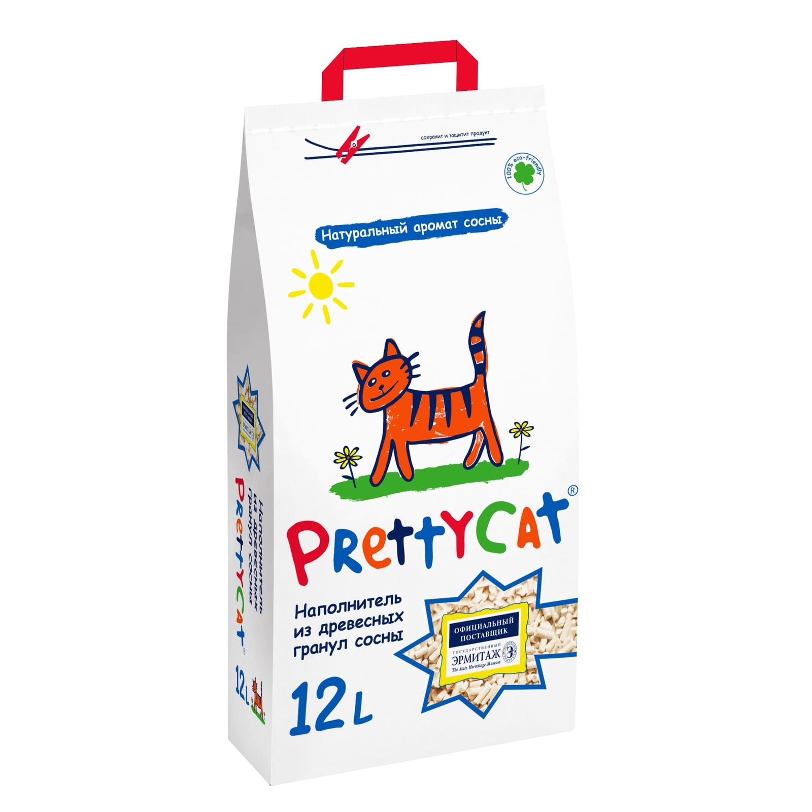PrettyCat PrettyCat древесный наполнитель (10 кг) цена и фото