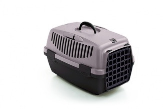 Переноска Gulliver 1, до 6 кг, пудровая, с пластиковой дверцей, 48х32х31 см Переноска Gulliver 1, до 6 кг, пудровая, с пластиковой дверцей, 48х32х31 см